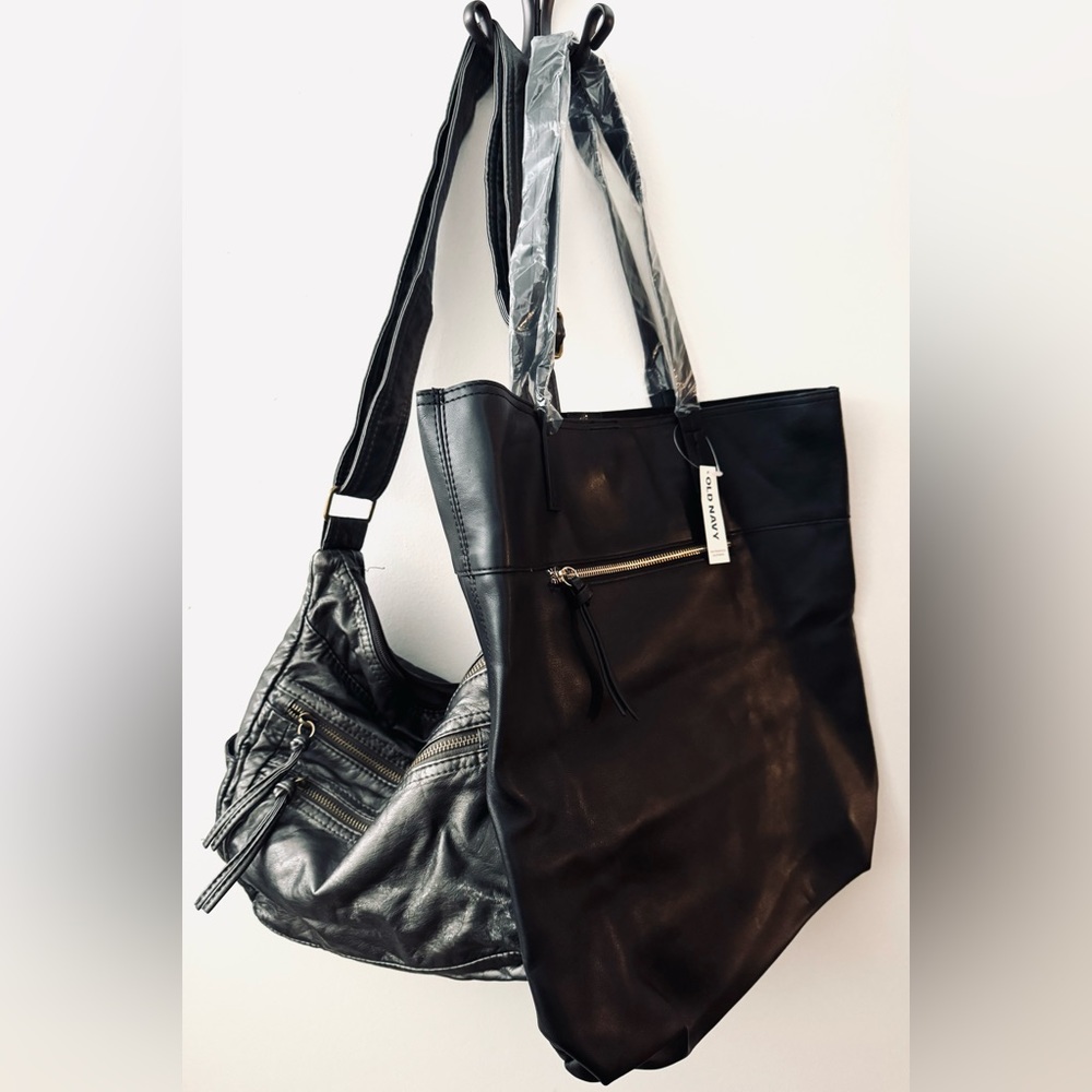 NWT Old Navy tote & Used crossbody bag by Bueno.